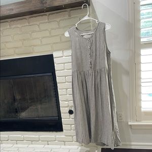 Not Perfect Linen Mama dress